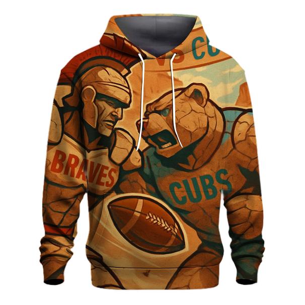 Desert Canyon Clash With Totem Mascots hoodies fashion