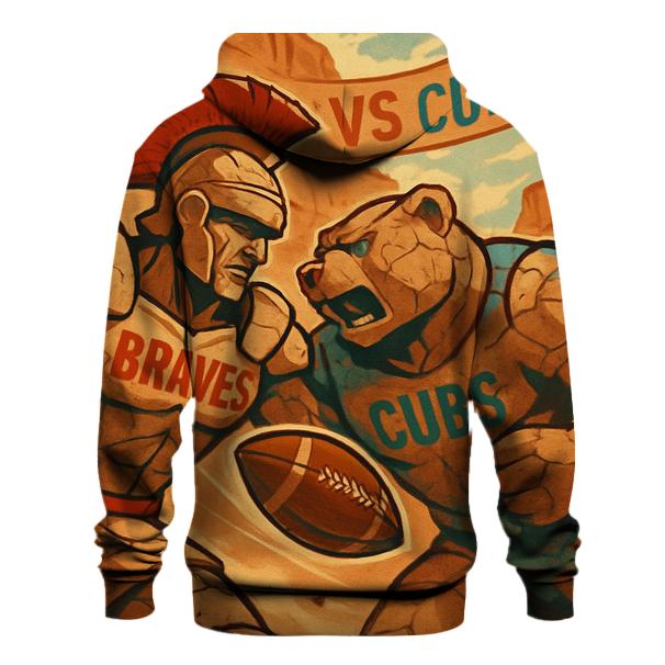 Desert Canyon Clash With Totem Mascots hoodies fashion