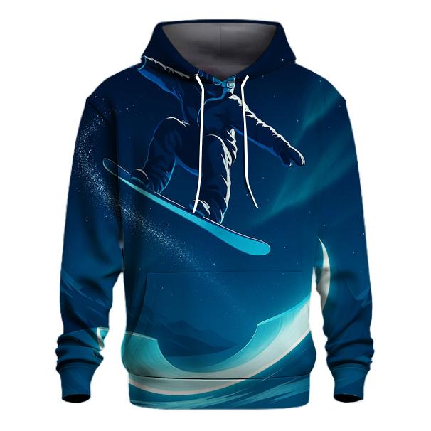 Lunar Halfpipe Snowboard Flight zip-up hoodies