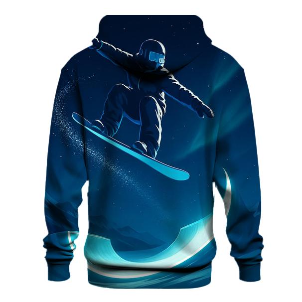 Lunar Halfpipe Snowboard Flight zip-up hoodies