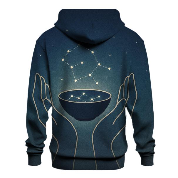 Open Palm Constellation Bowl graphic hoodies