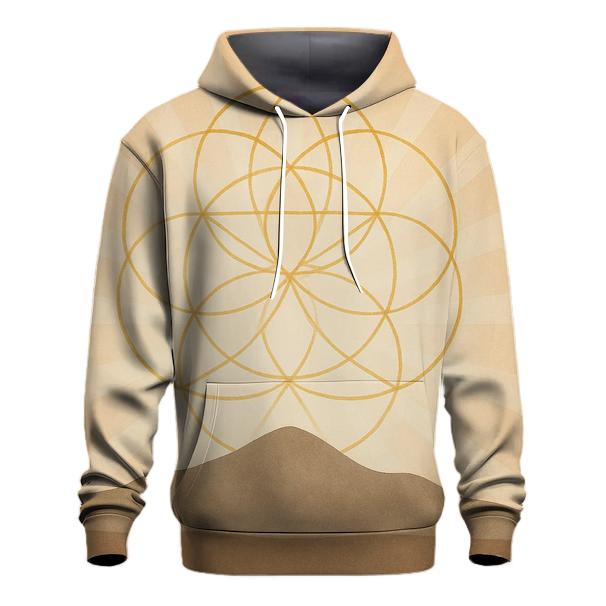 Horizon Of Gentle Geometry premium hoodies