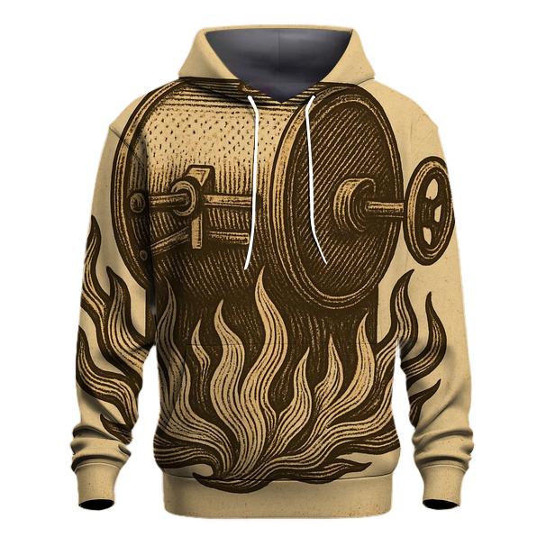 Roaster Flame Etching custom hoodies