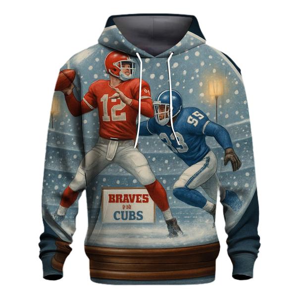 Snow Globe Stadium Freeze Frame Rivalry heavyweight hoodies
