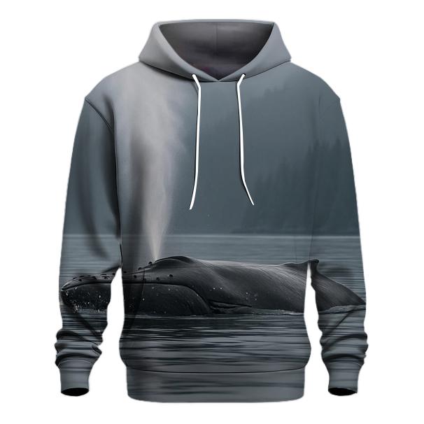 Mist Channel Passage Humpback Whale hoodie trends