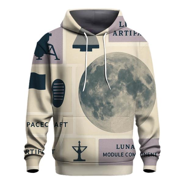 Lunar Museum Collage Grid hoodie trends