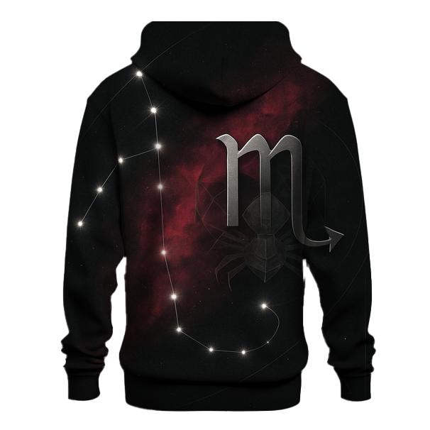 Scorpio Stinger Nebula Sigil pullover hoodies
