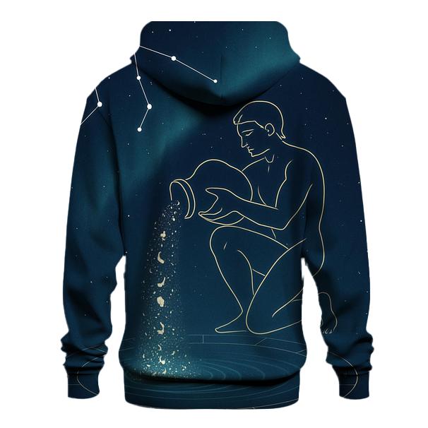 Aquarius Water Bearer Star Pour hoodies fashion