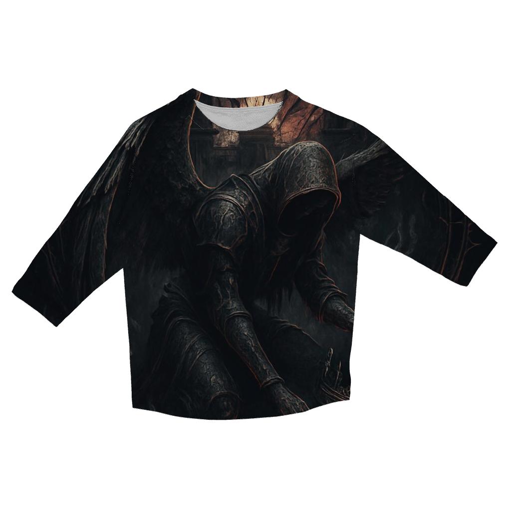 Crown Of Rusted Seraphs stylish quarter sleeve tops