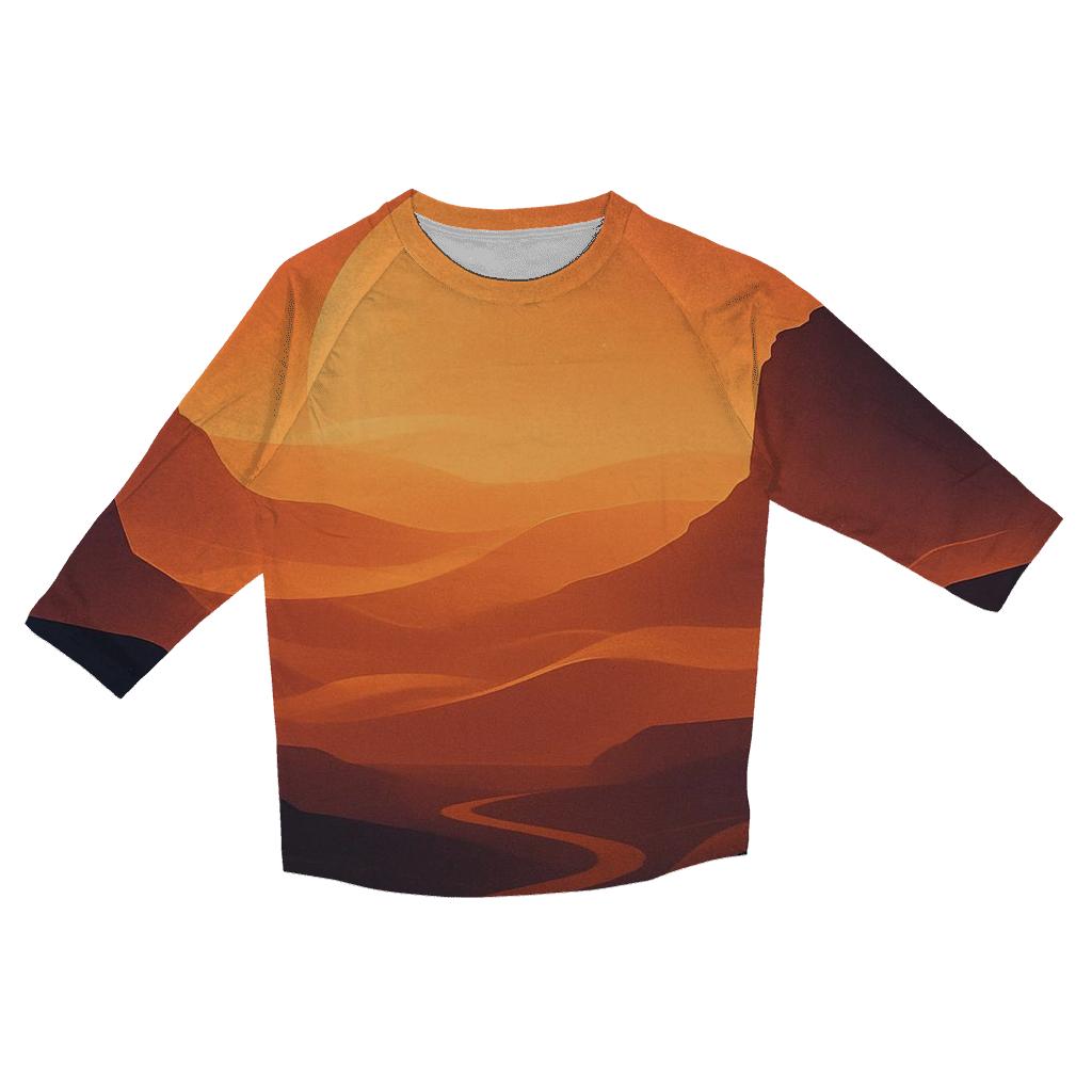 Canyon Glasswind Sunset trendy 3/4 sleeve tops