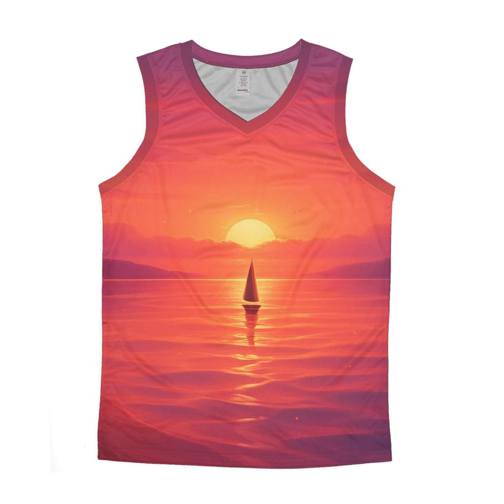 Mirage Harbor Afterglow trendy fitted tank tops