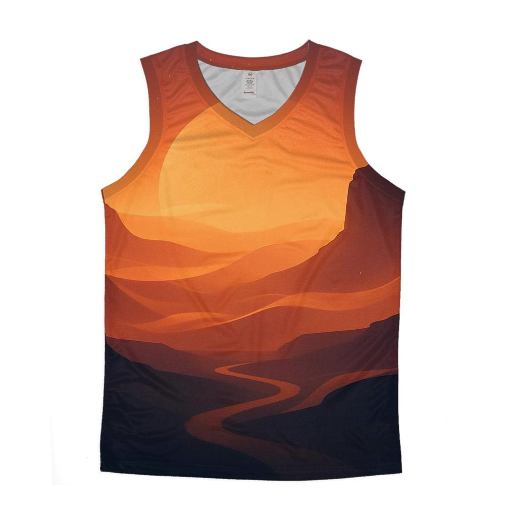 Canyon Glasswind Sunset designer workout tanks