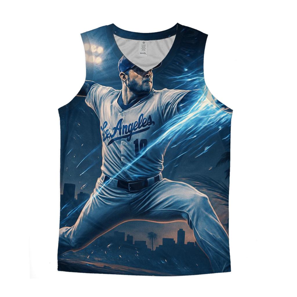 Chrome Comet Fastball Over Los Angeles stylish racerback tanks