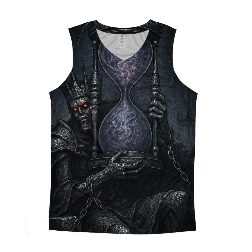Hourglass Of The Voidbound Choir cotton sleeveless tops