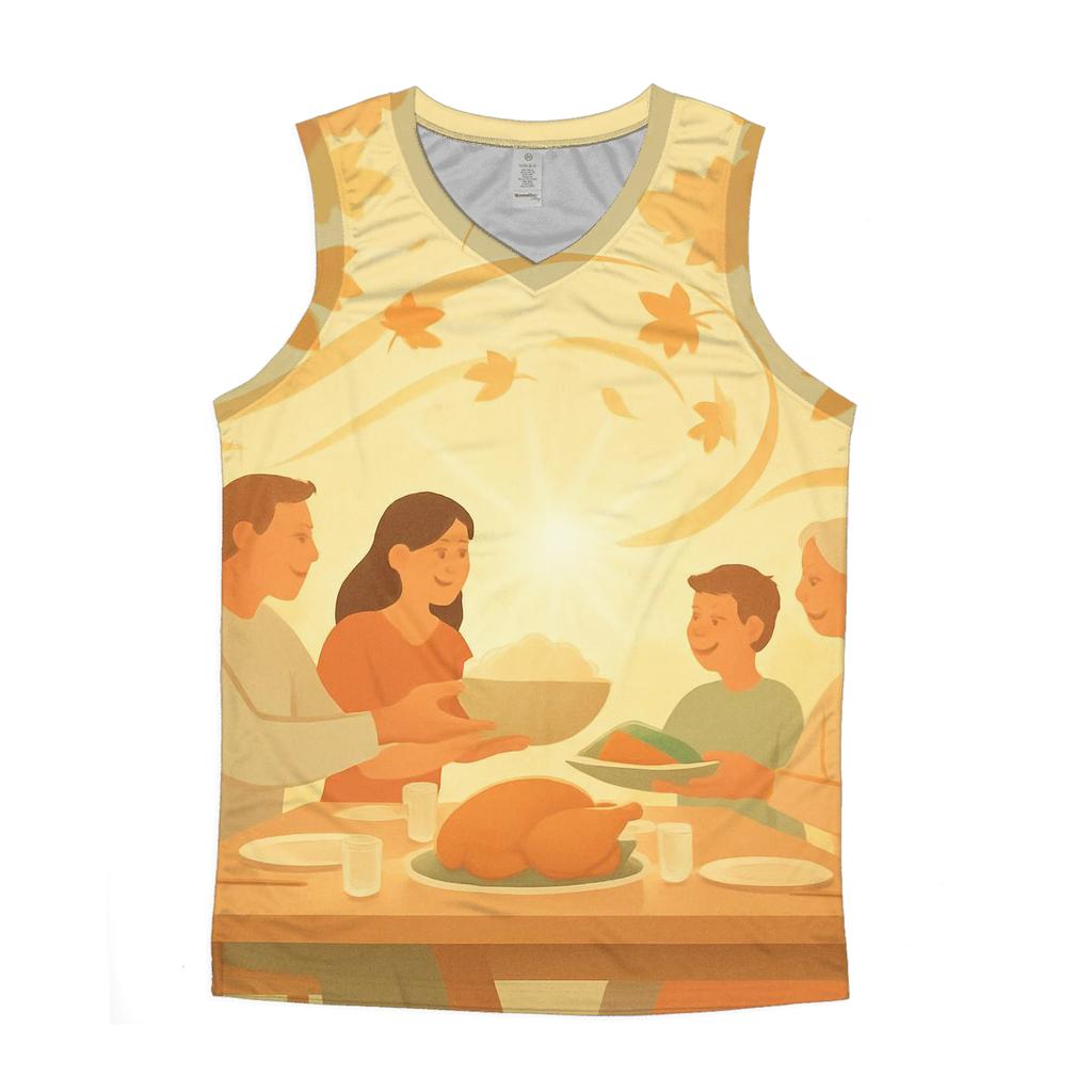 Sunbeam Leaf Dance Around The Farmhouse Table casual summer tank tops