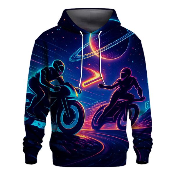 Neon Comet Relay Riders hoodie styles