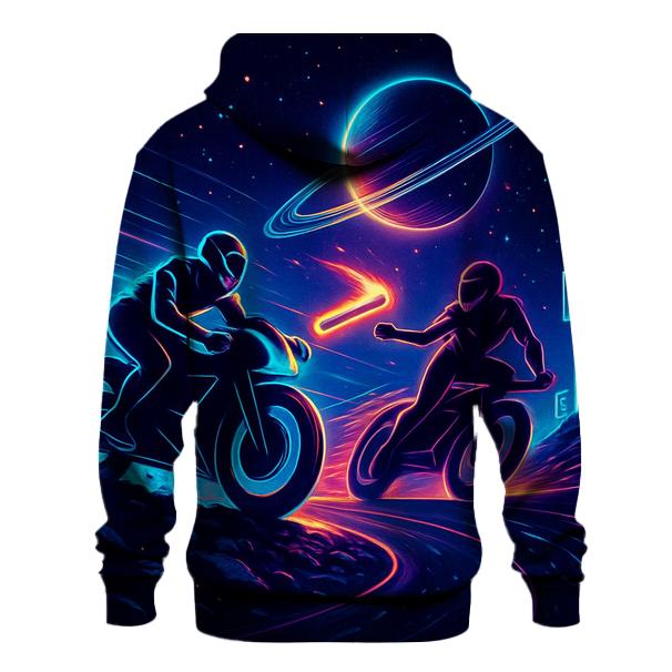 Neon Comet Relay Riders hoodie styles