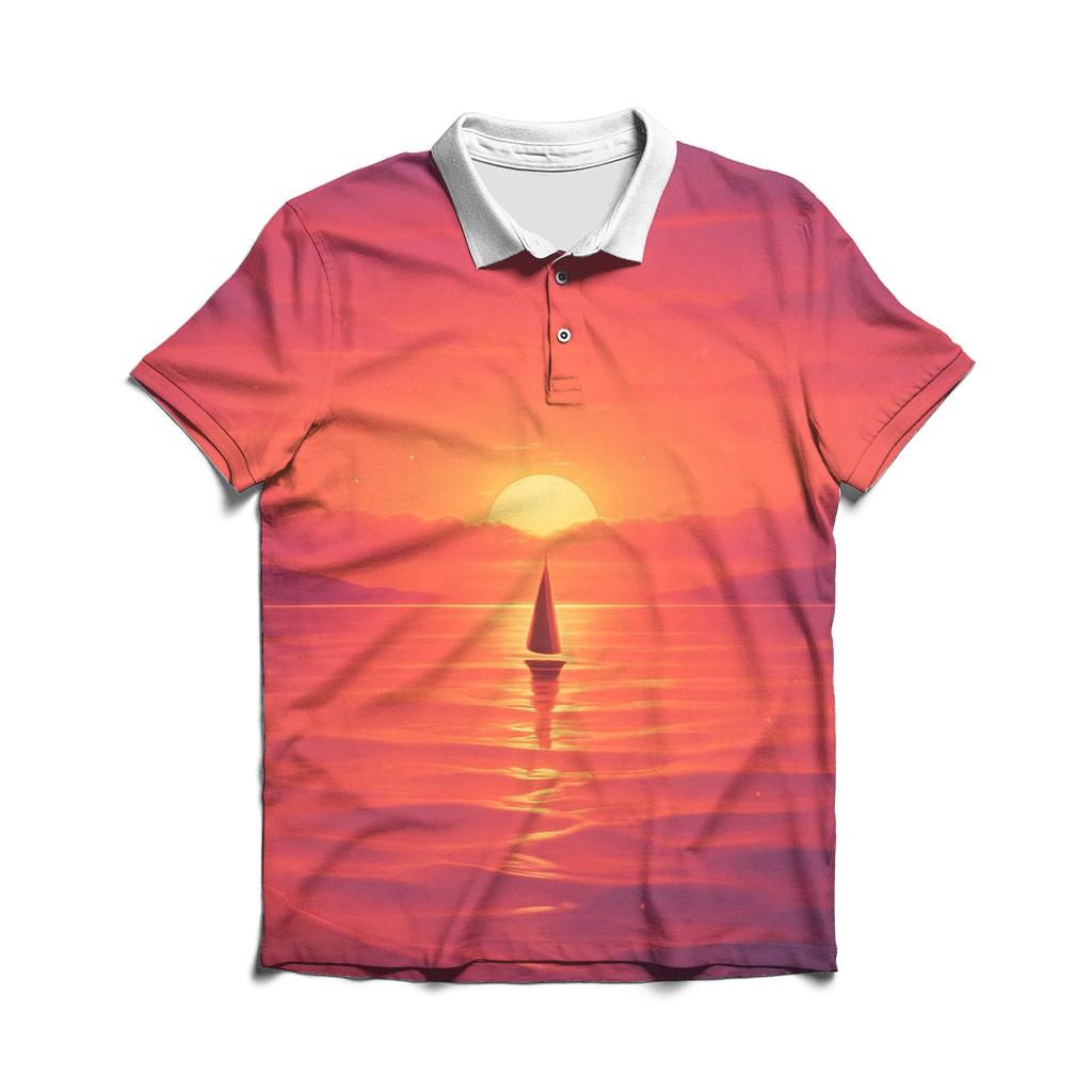 Mirage Harbor Afterglow classic pique polos