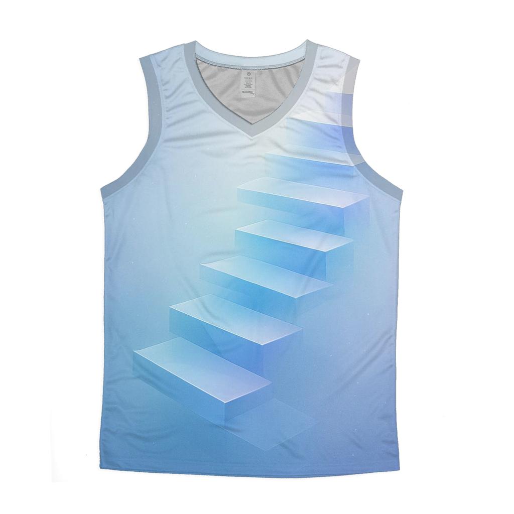 Prismatic Stairway Drift designer workout tanks
