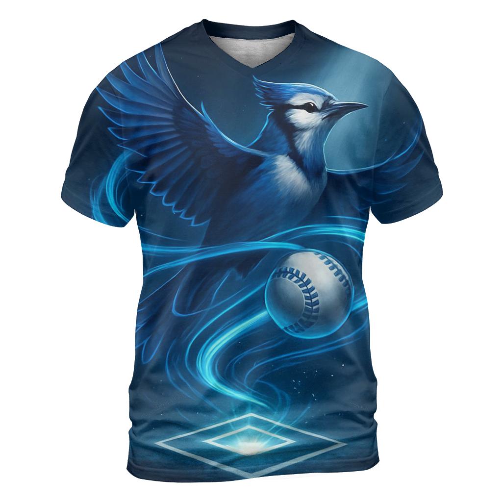 Aurora Diamond Surge Blue Jays statement graphic shirts