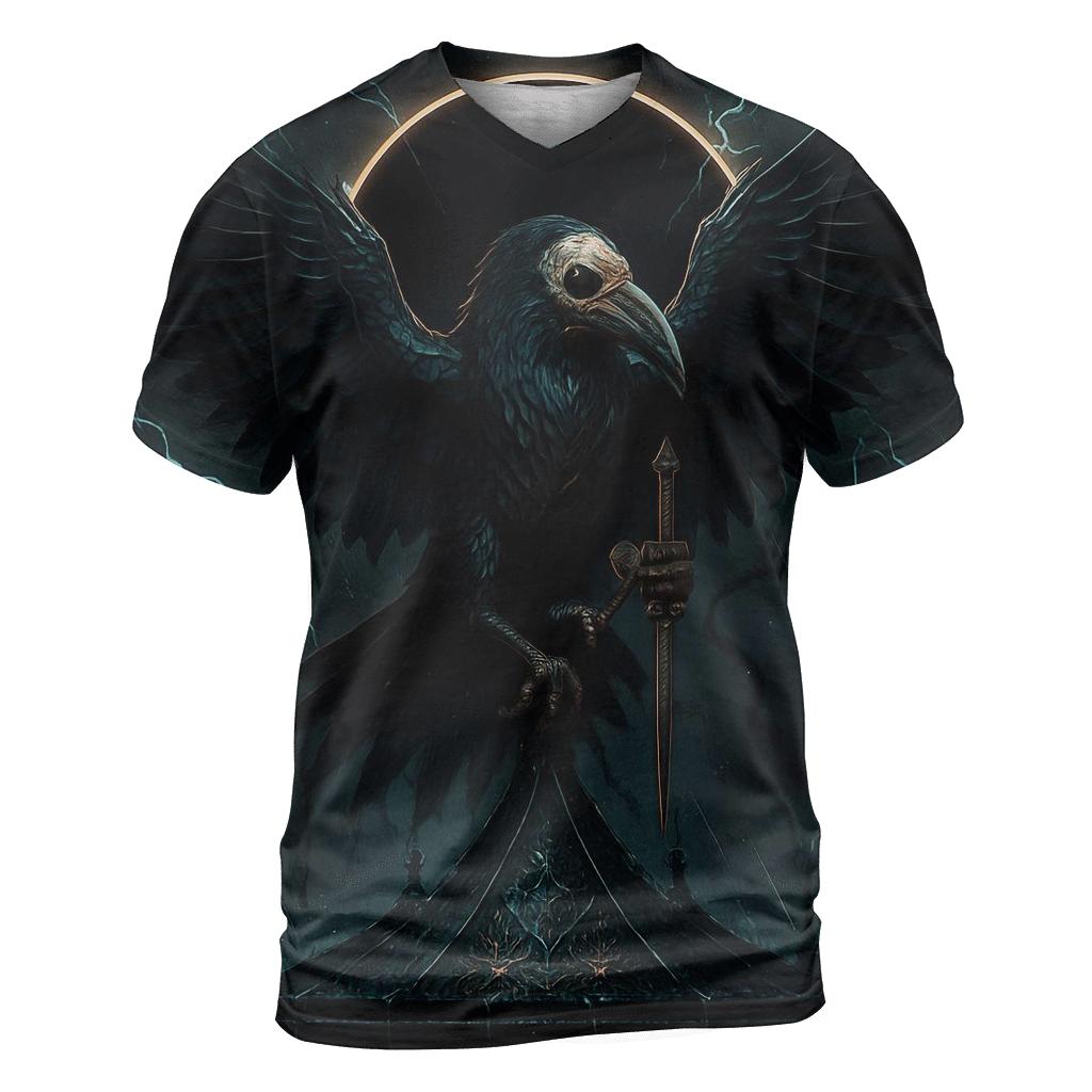 Raven Of The Iron Eclipse unique graphic print tees