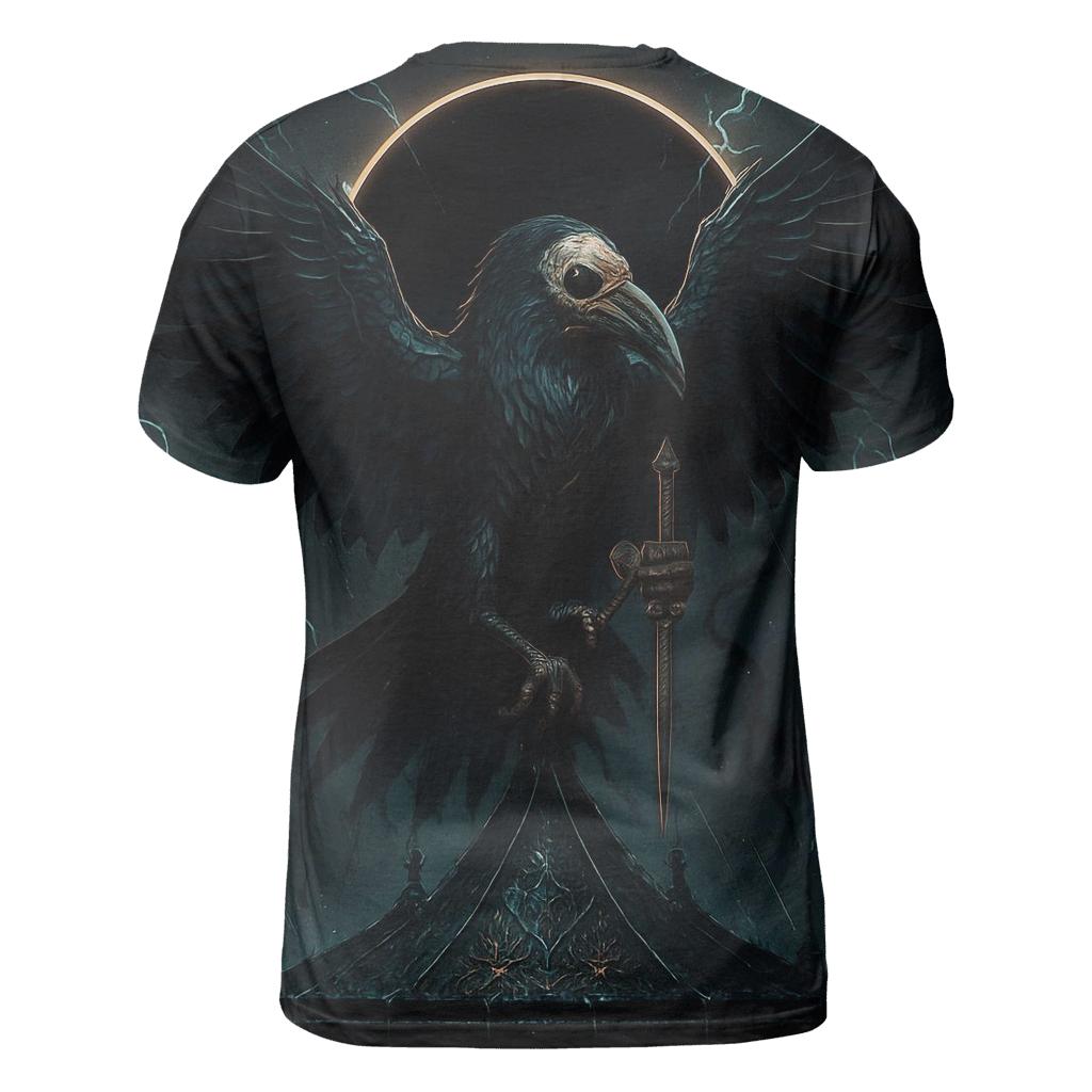 Raven Of The Iron Eclipse unique graphic print tees