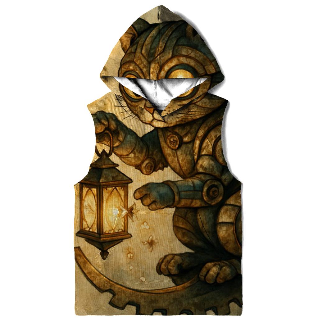 Clockwork Lantern Cat hoodie designs