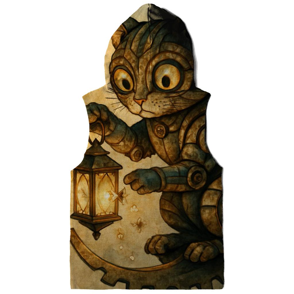 Clockwork Lantern Cat hoodie designs