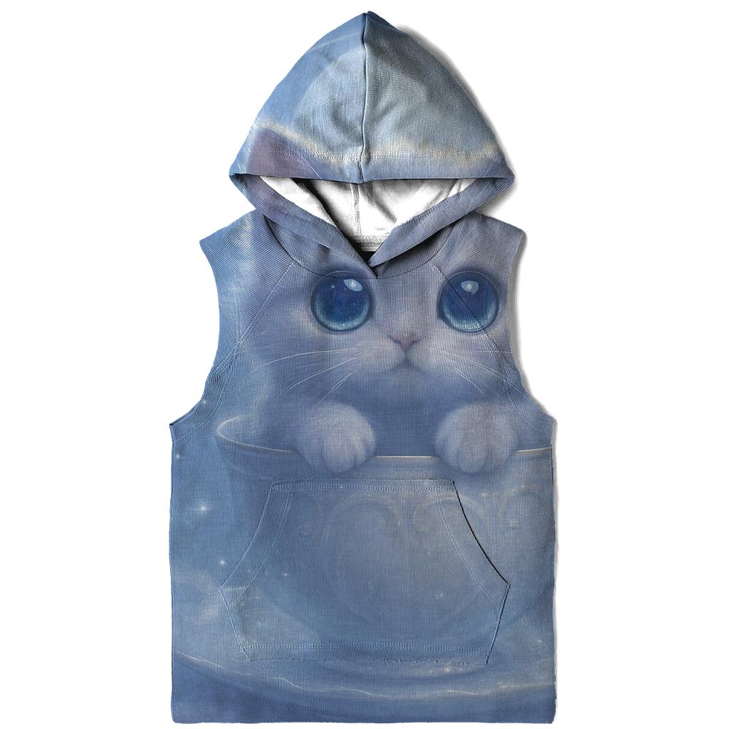 Moonbeam Teacup Kitten designer hoodies
