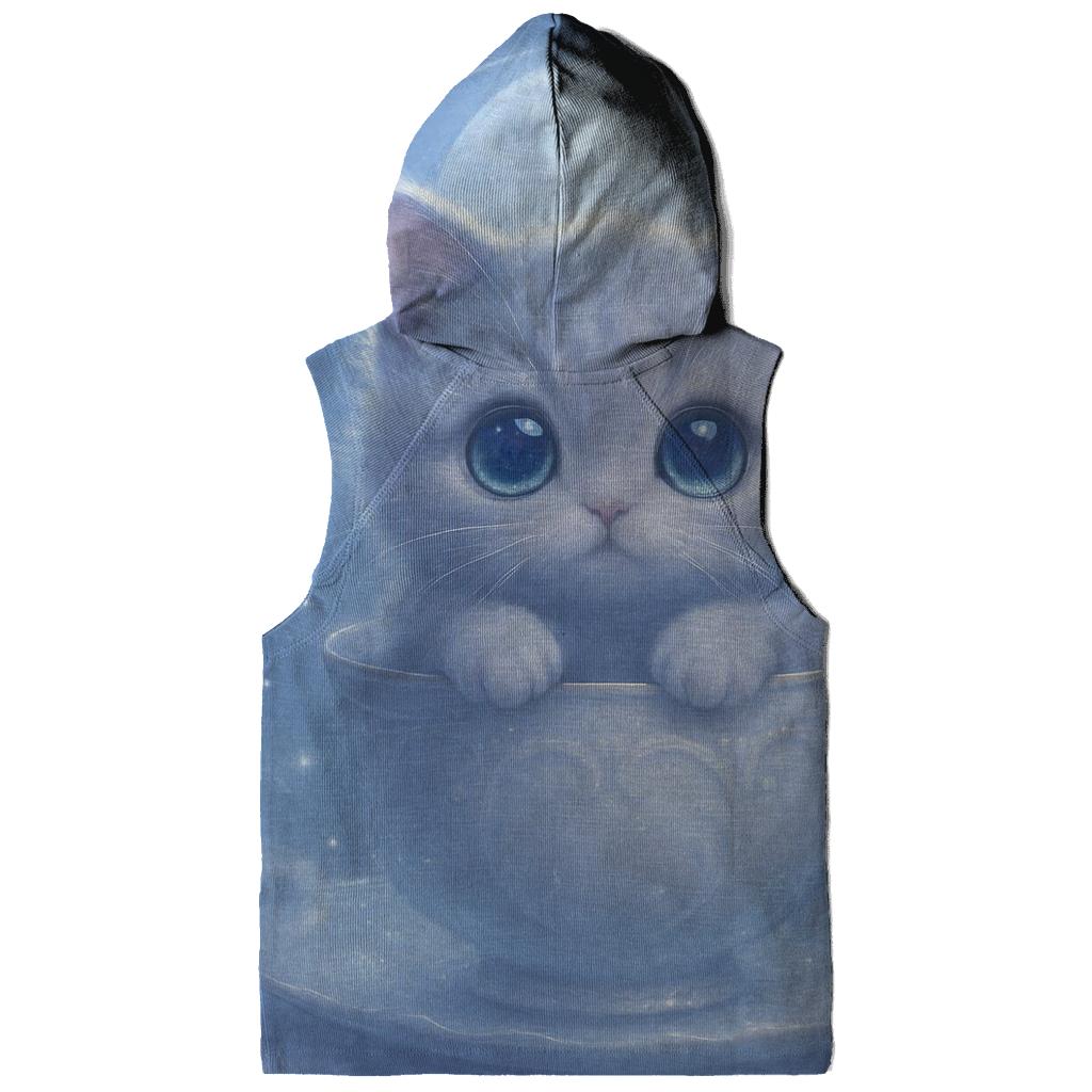 Moonbeam Teacup Kitten designer hoodies