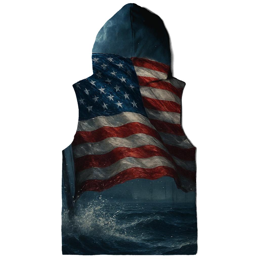 Midnight Harbor Flagstorm premium hoodies