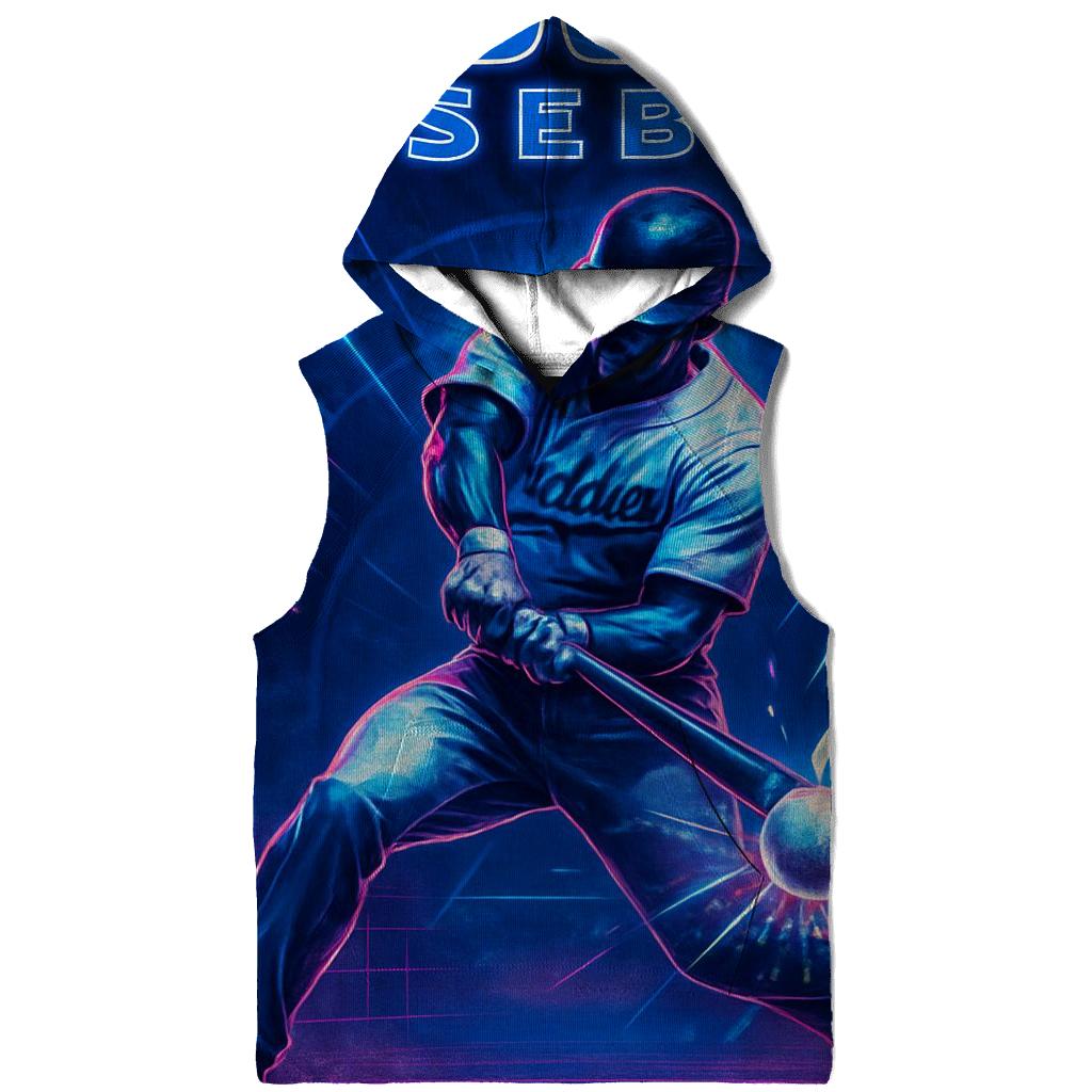 Neon Dugout Surge Batter Impact printed hoodies