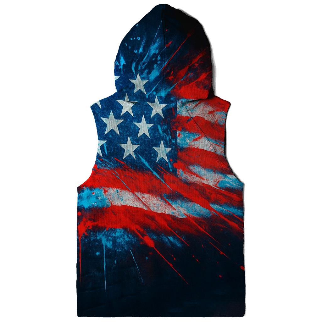 Neon Alley Patriot Burst hoodie styles