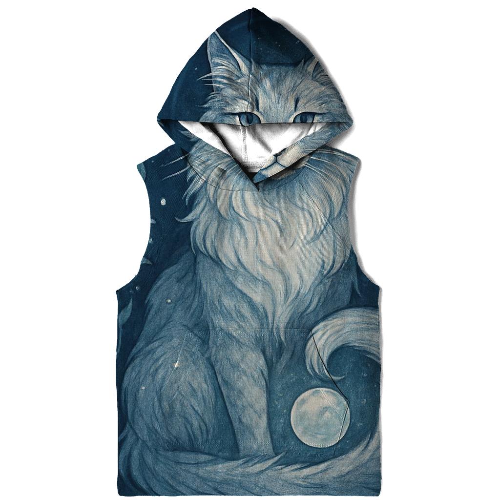 Moonlit Garden Guardian Cat hoodie trends
