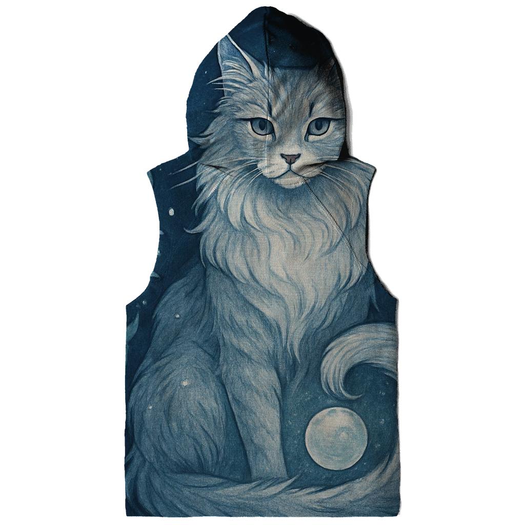 Moonlit Garden Guardian Cat hoodie trends