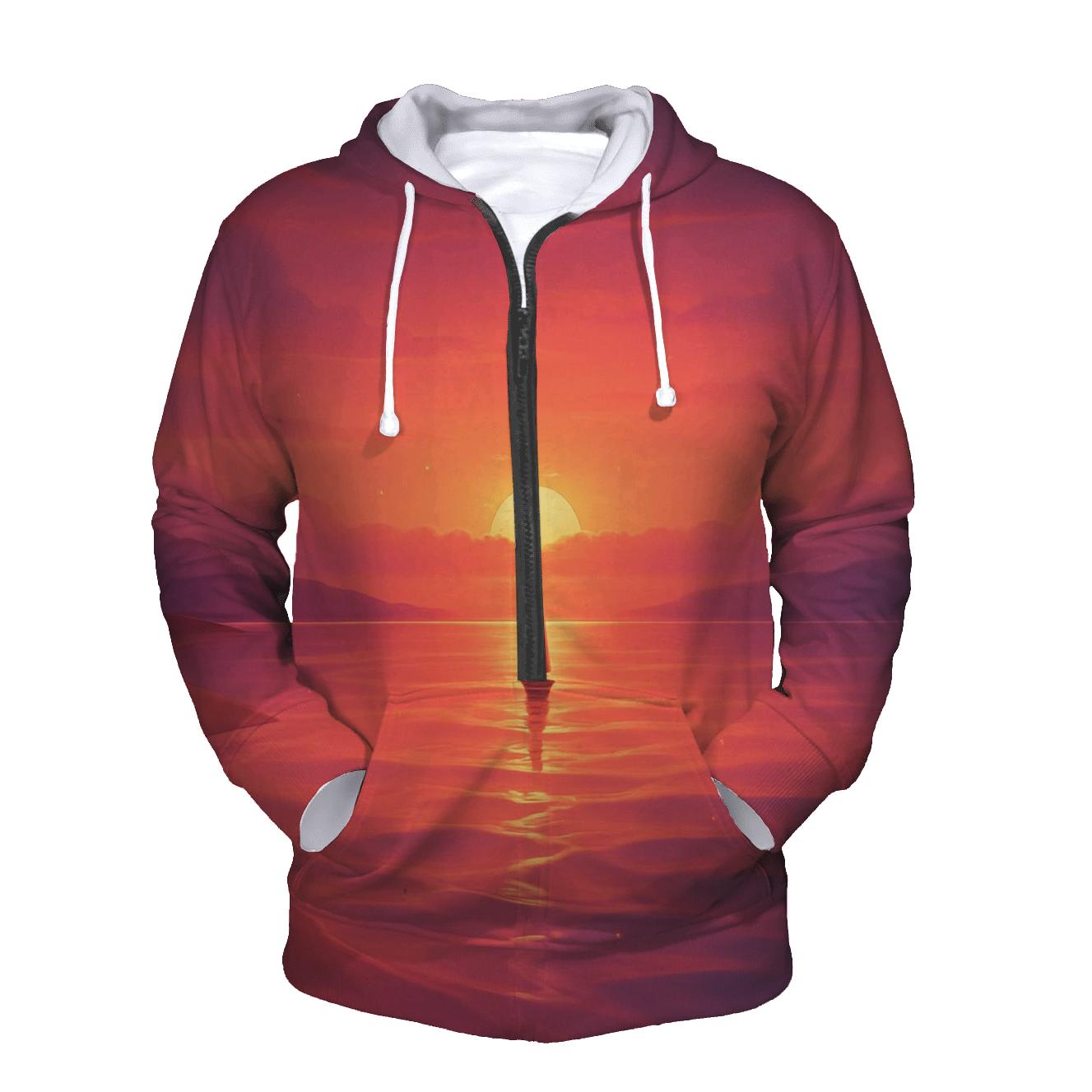 Mirage Harbor Afterglow pullover hoodies