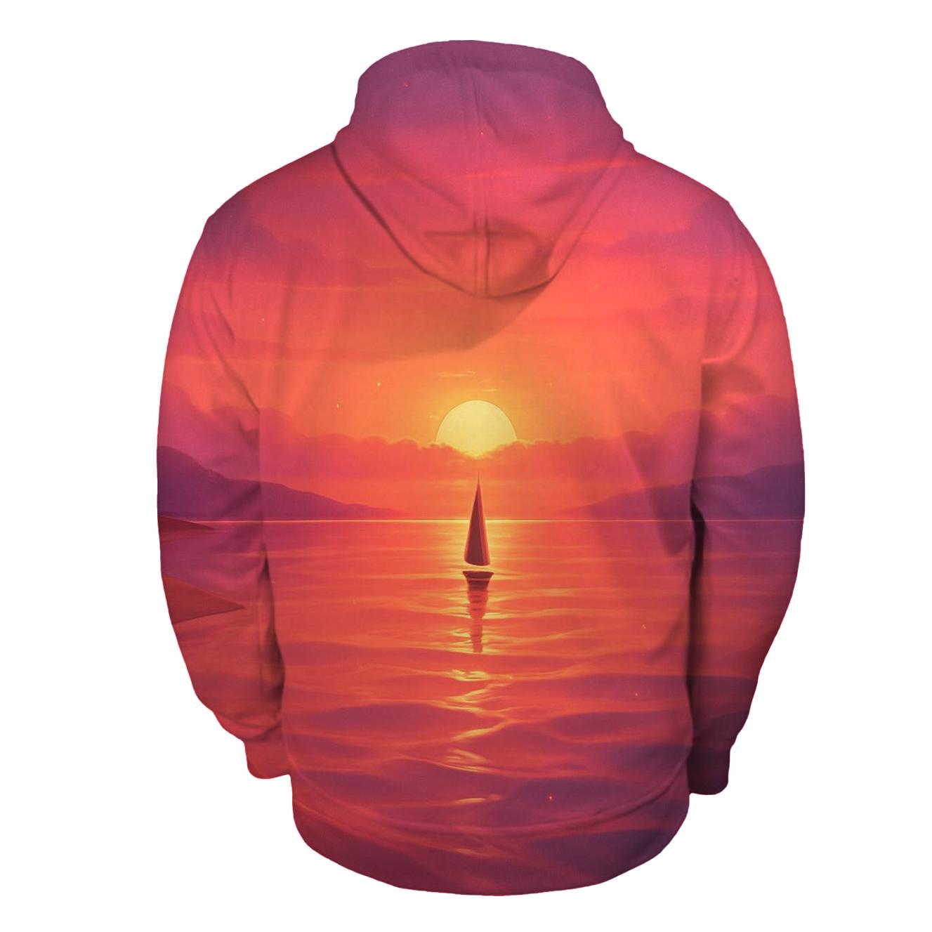Mirage Harbor Afterglow pullover hoodies