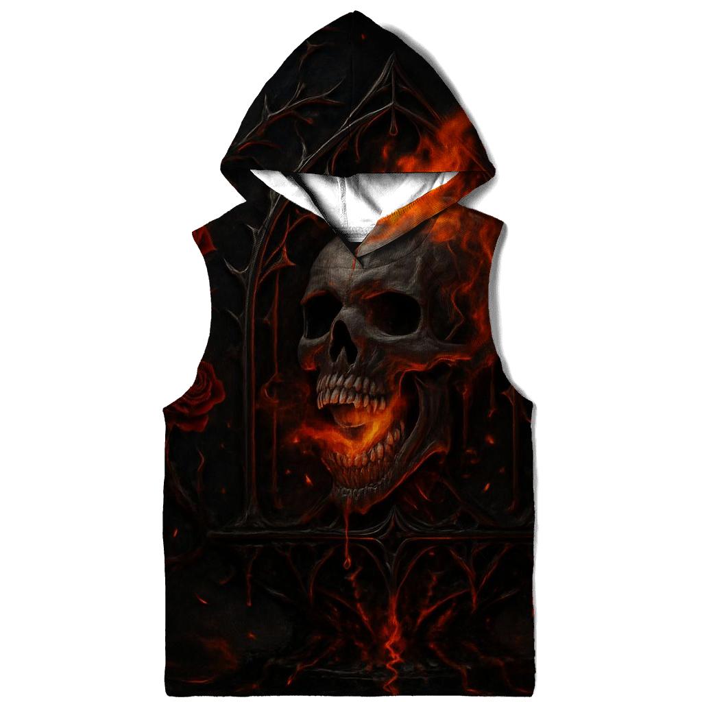 Infernal Bloom Of The Thorned Reliquary heavyweight hoodies