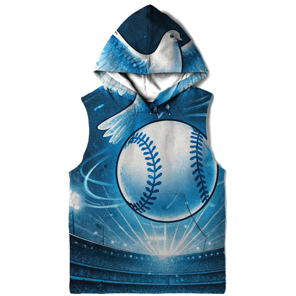 Sky Guardian Dove Over Stadium Lights designer hoodies