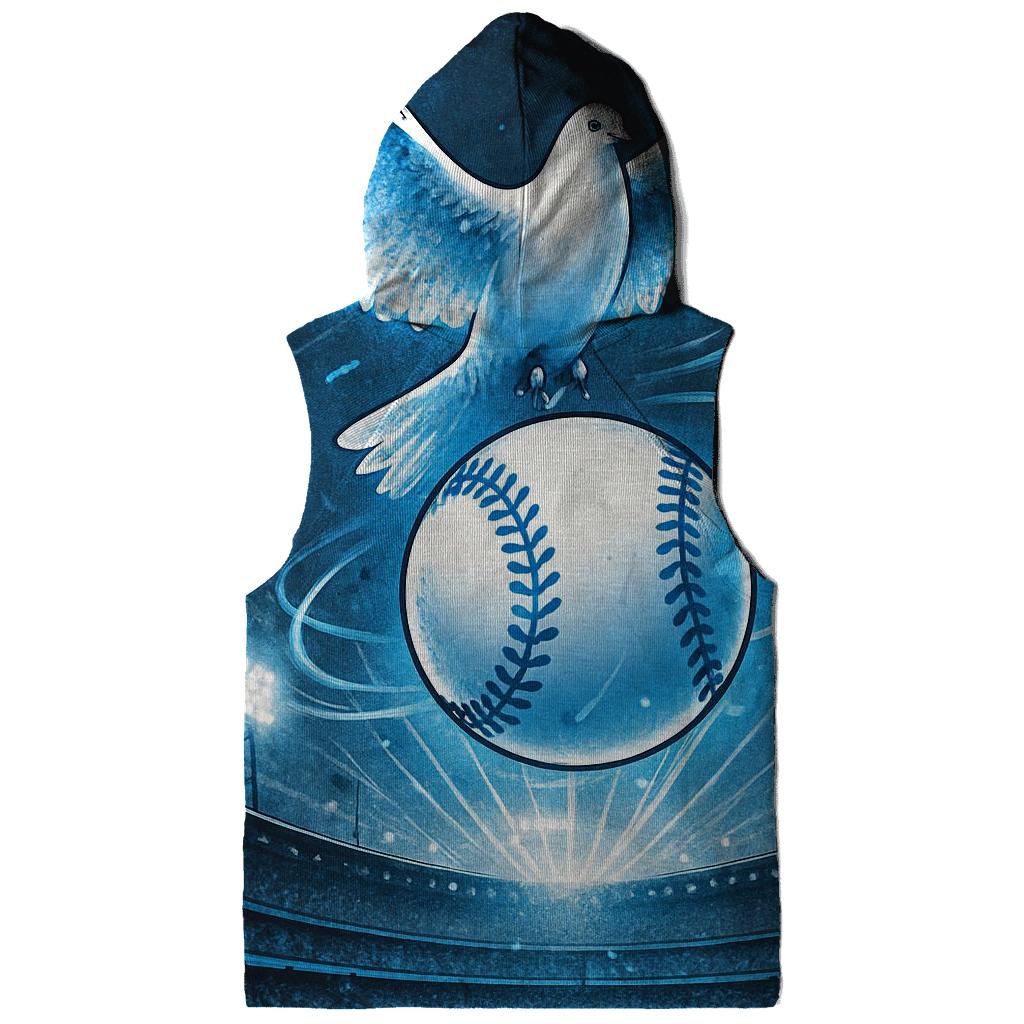 Sky Guardian Dove Over Stadium Lights designer hoodies