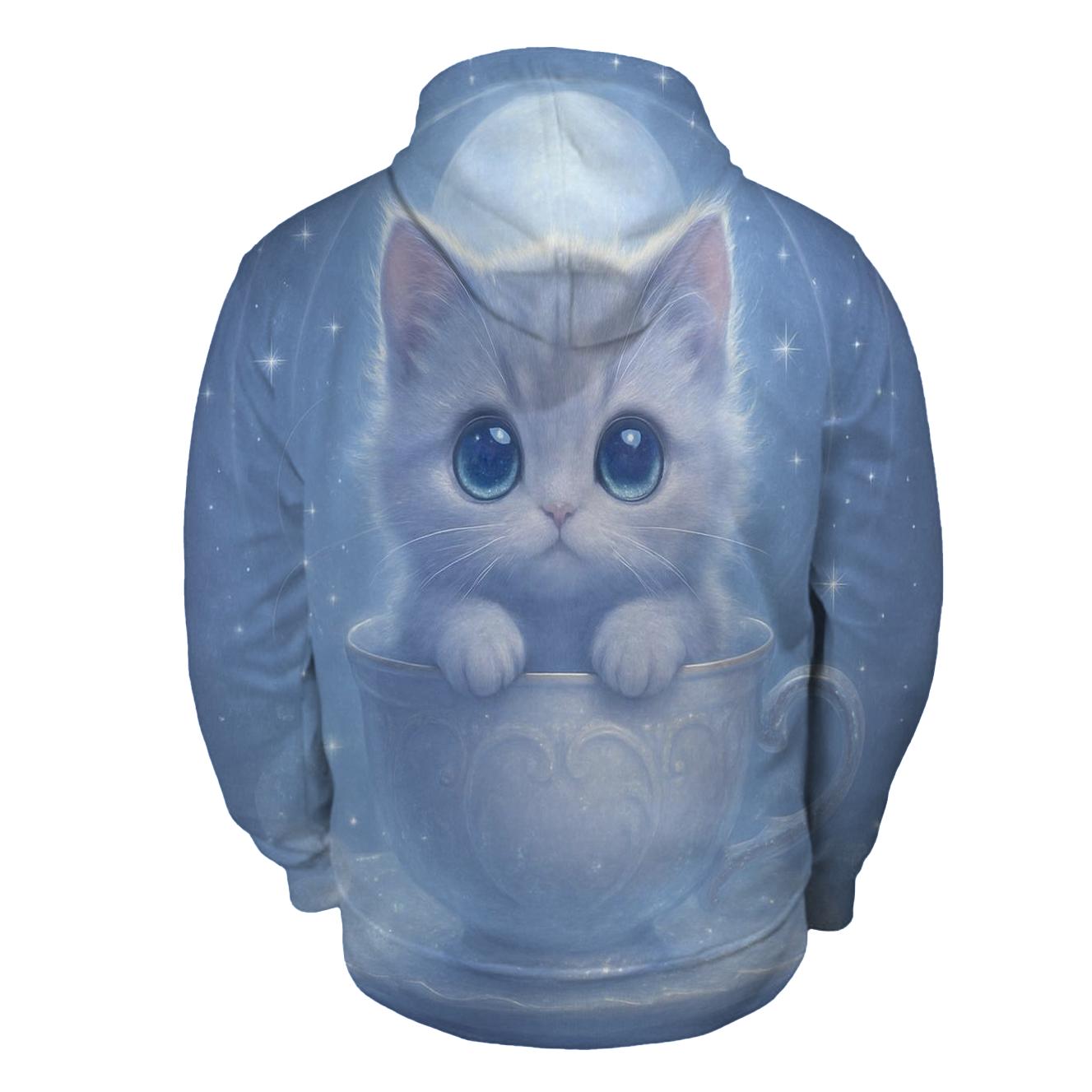 Moonbeam Teacup Kitten heavyweight hoodies