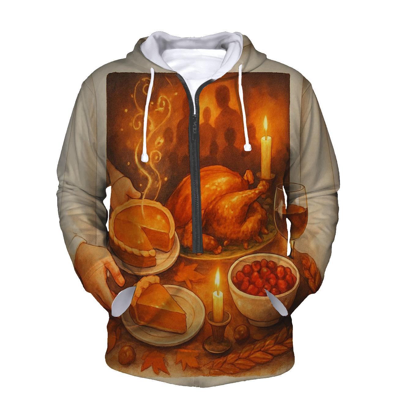 Candlelit Pie Steam Constellations lightweight hoodies