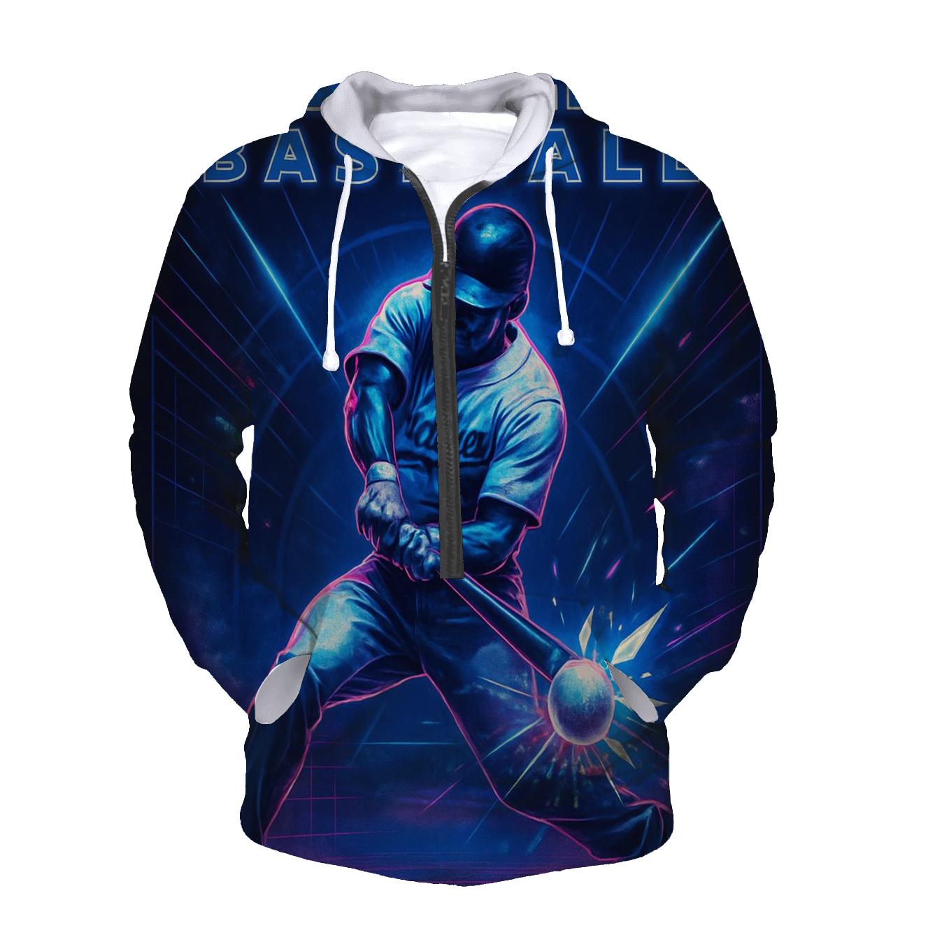 Neon Dugout Surge Batter Impact printed hoodies