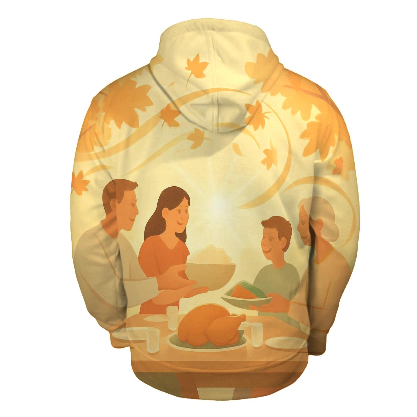 Sunbeam Leaf Dance Around The Farmhouse Table premium hoodies
