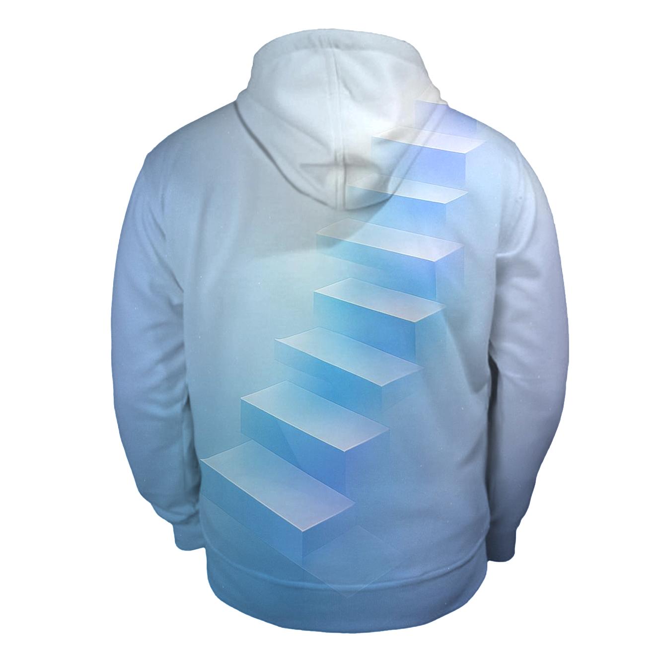 Prismatic Stairway Drift heavyweight hoodies