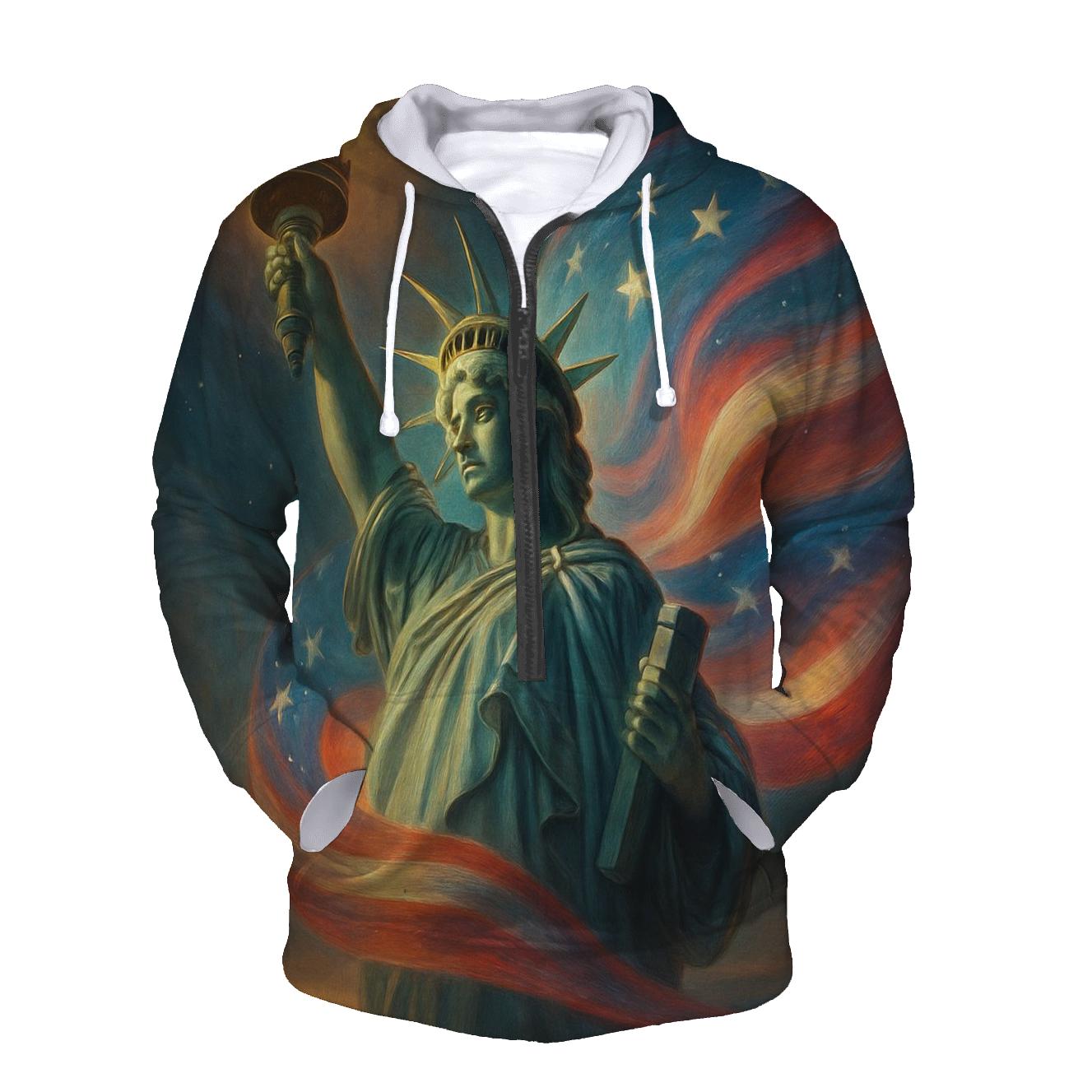 Liberty Torch Aurora Wrap heavyweight hoodies