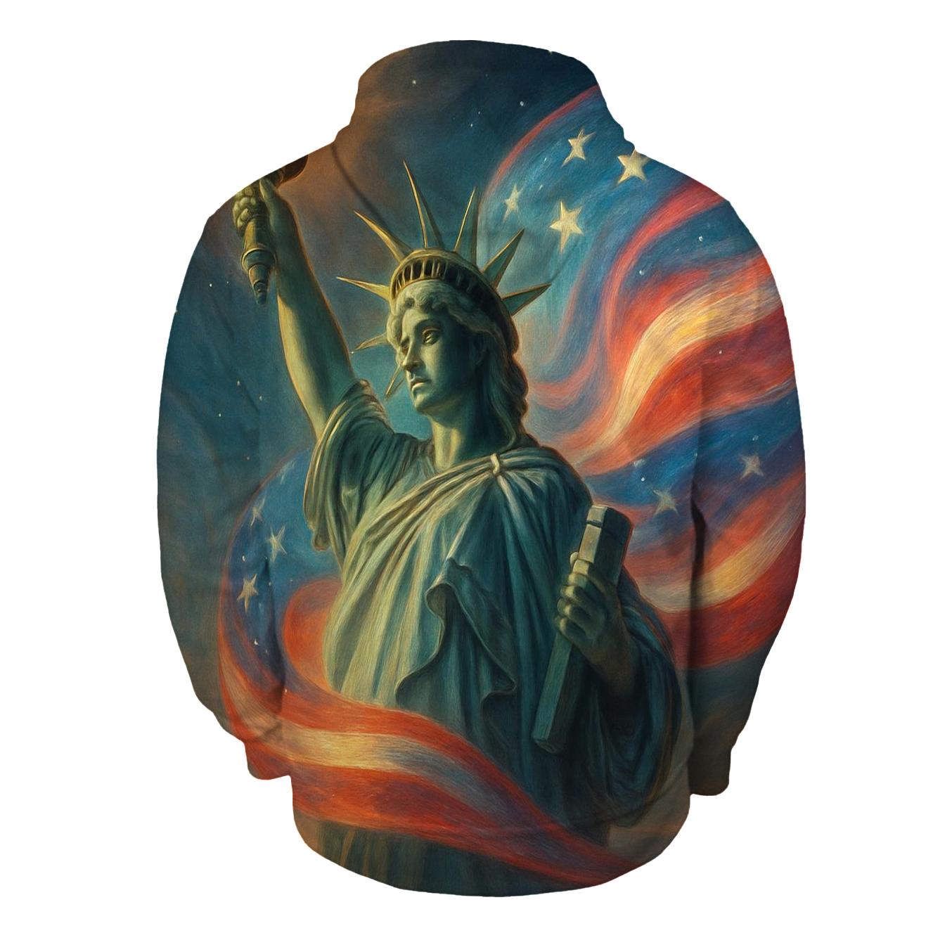 Liberty Torch Aurora Wrap heavyweight hoodies