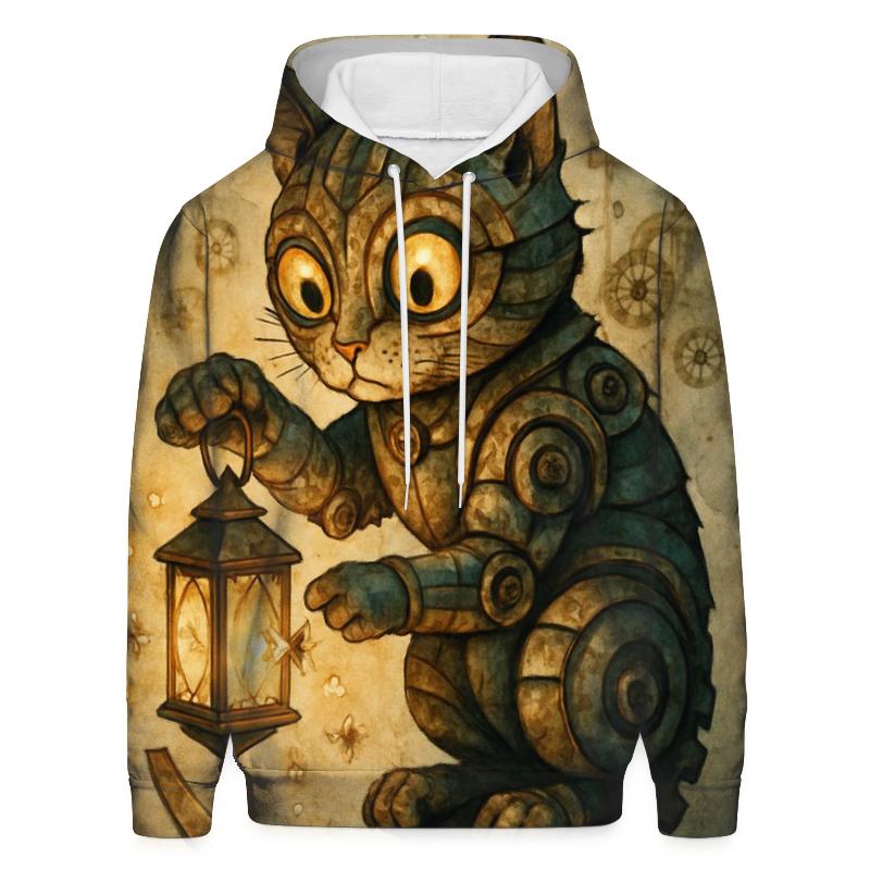 Clockwork Lantern Cat hoodie styles