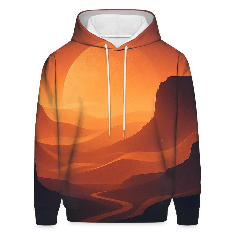 Canyon Glasswind Sunset embroidered hoodies