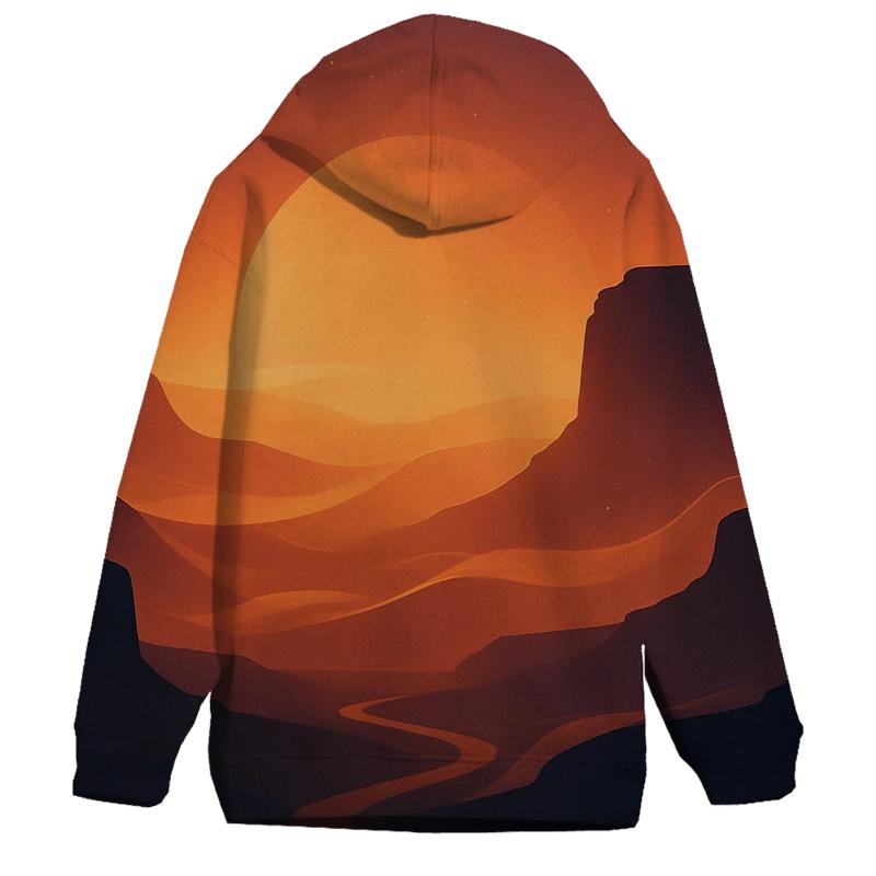 Canyon Glasswind Sunset embroidered hoodies